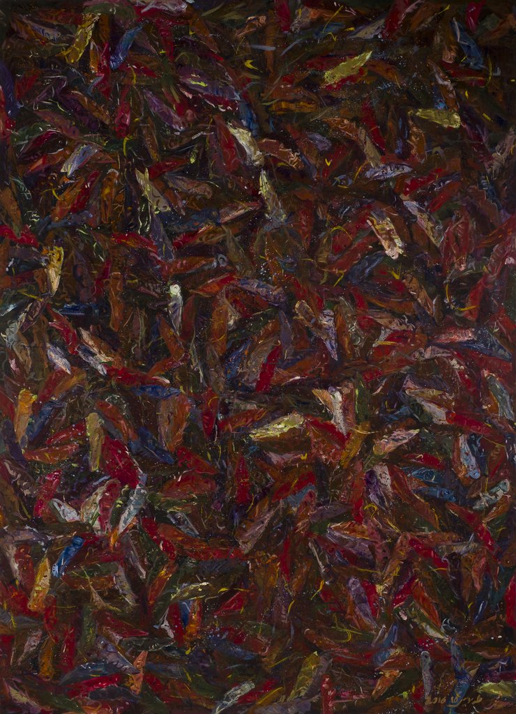 Dariush Hosseini, Persian carpet9, 2016