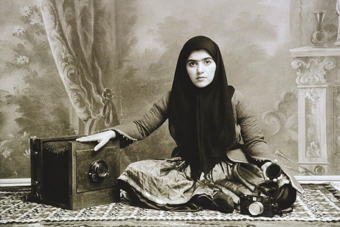 Shadi Ghadirian, Ghajar, 1998