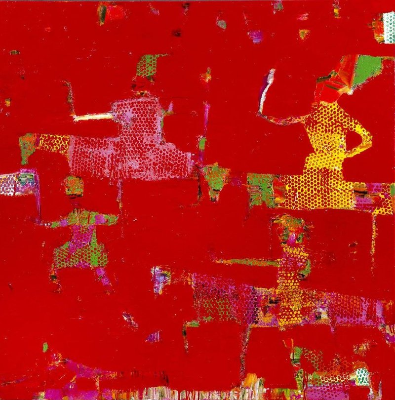 Reza Derakshani, Hunting Red II, 2016