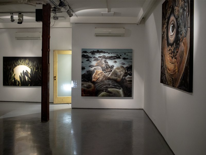 I was here, installation view