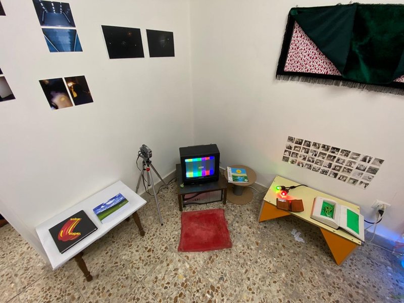 Installation view.