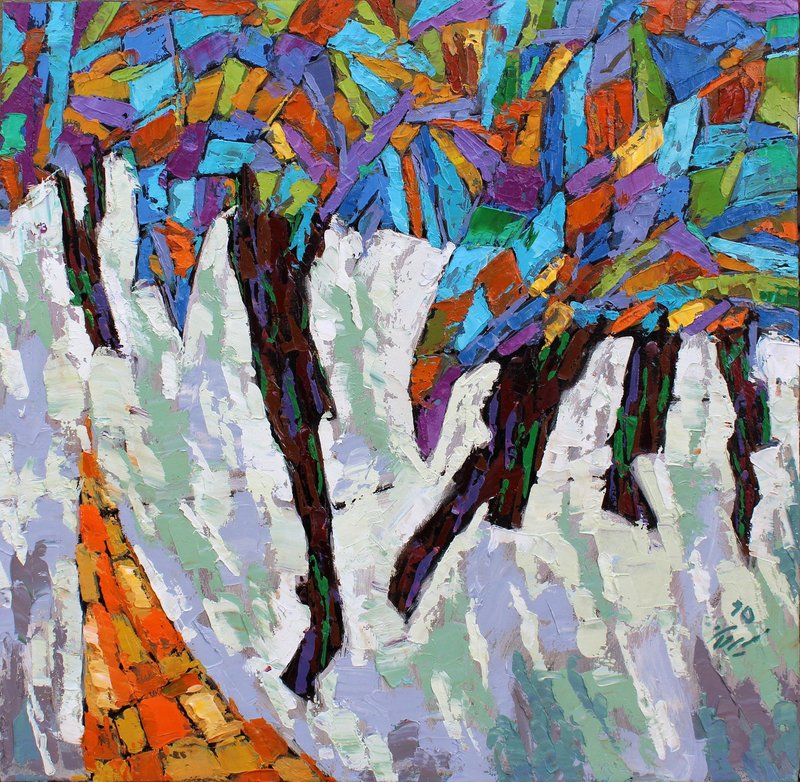 Sirvan Kanani, Trees 7, 2016
