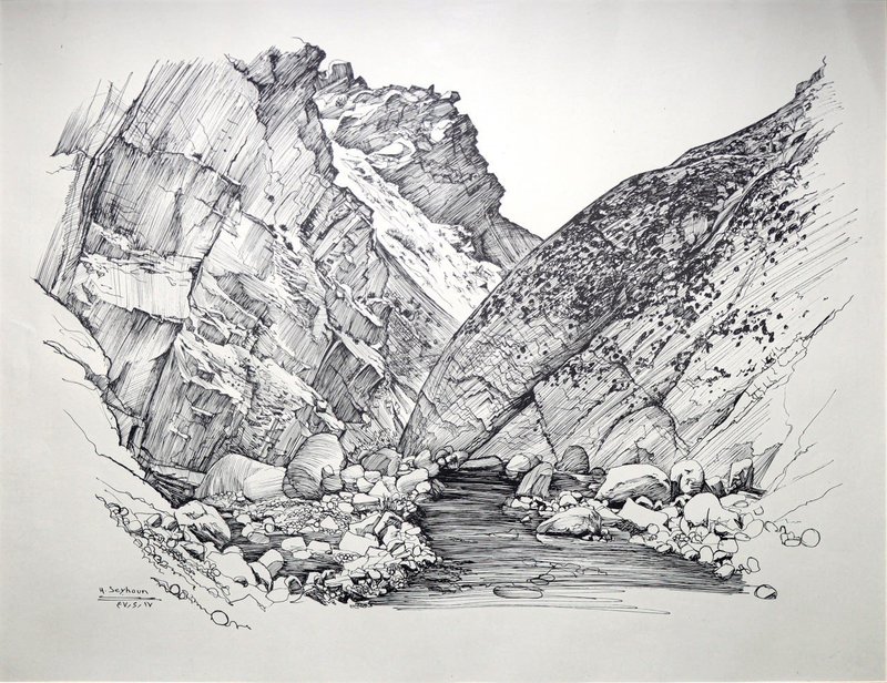 Houshang Seyhoun, Untitled