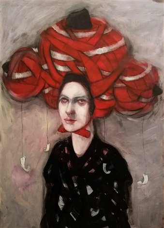 مژگان حبیبی، بدون عنوان، 1395