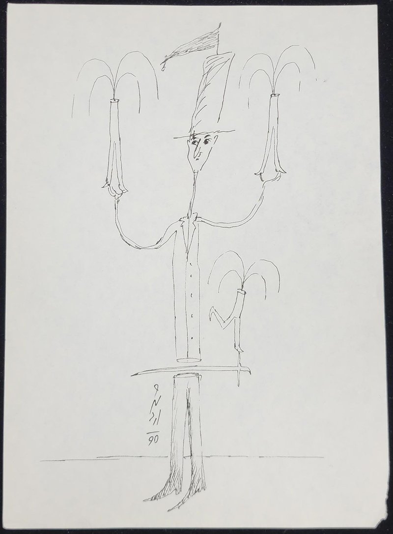 Ardeshir Mohassess, Untitled, 1990