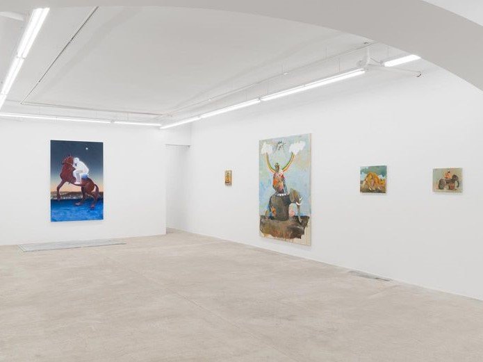 Installation view.