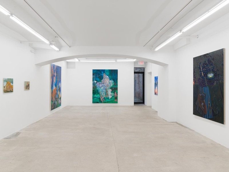 Installation view.