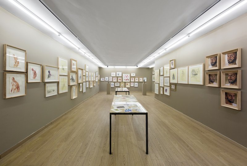 Master and Friend, installation view