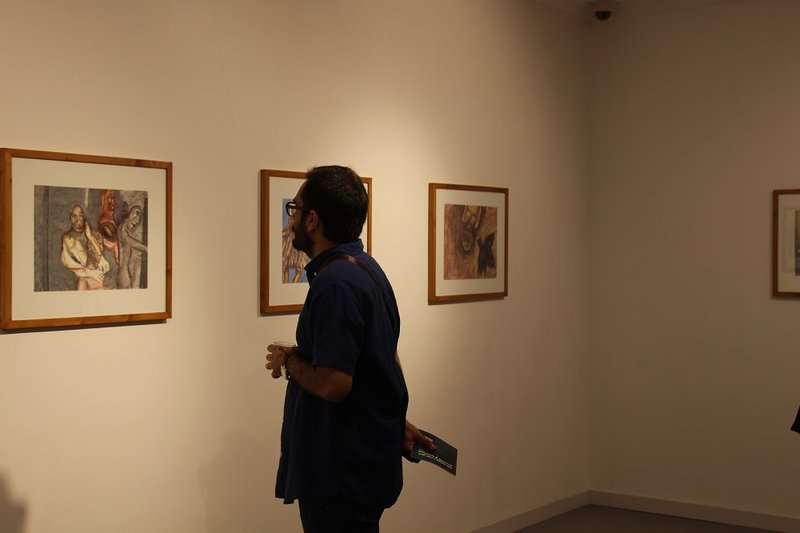 Drawing Exhibition, installation view