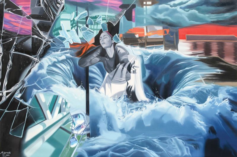 Tahereh Samadi Tari, Whirlpool, 2025