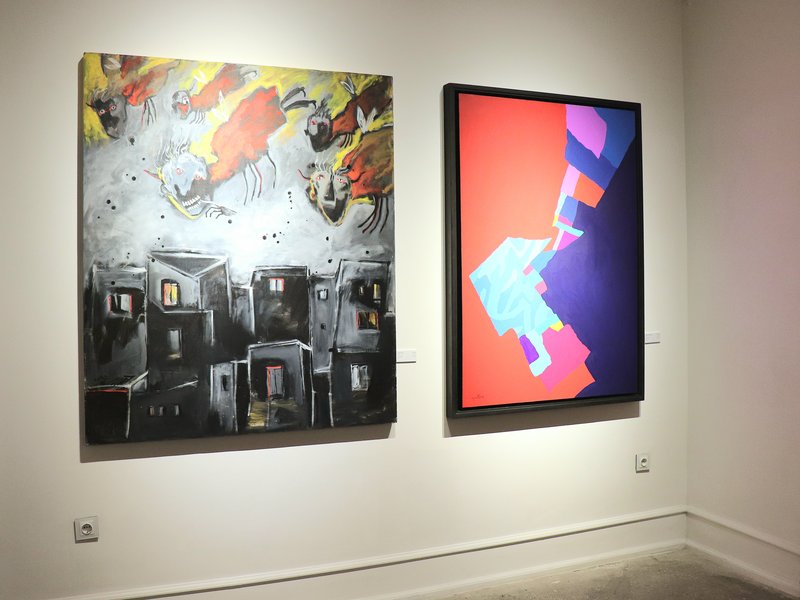 A Tale of Two Cities, installation view