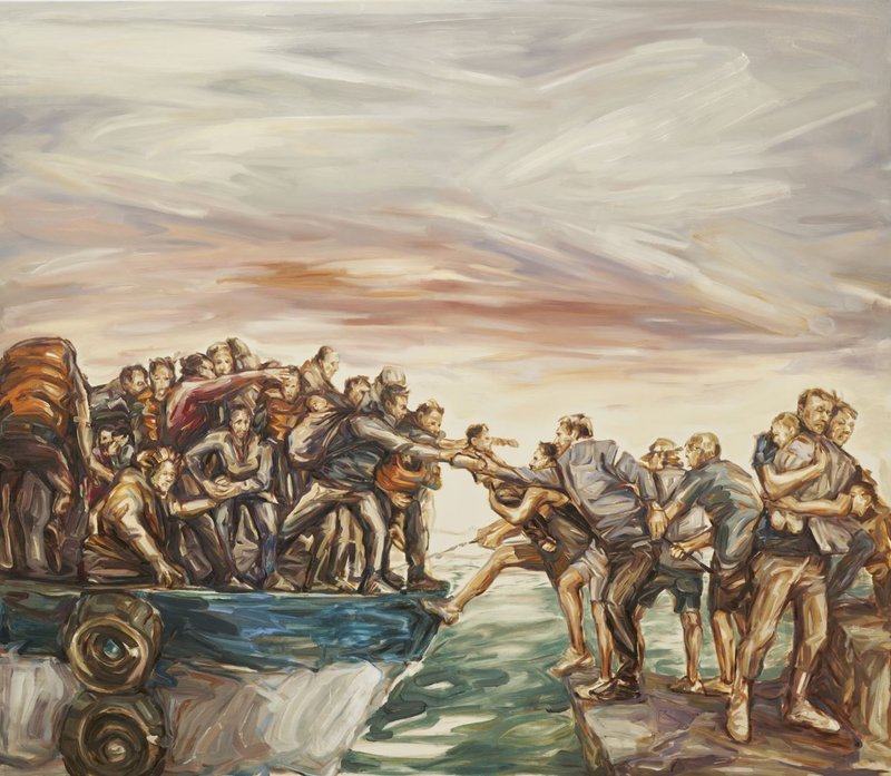 Simin Jalilian, Flüchtlinge, 2025