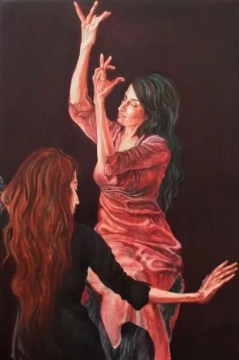 Atash Shahkarami,  Mourning Dance, 2022