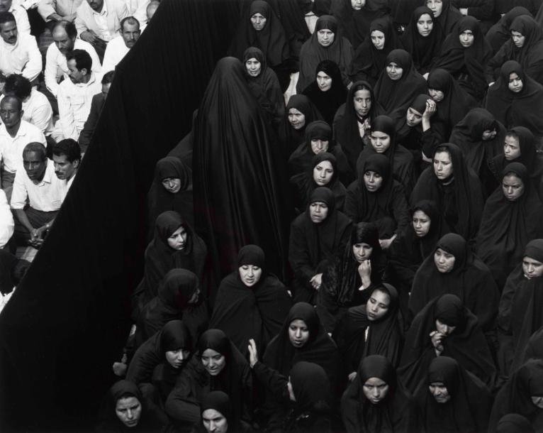 Shirin Neshat, Woman Leaving, 2000