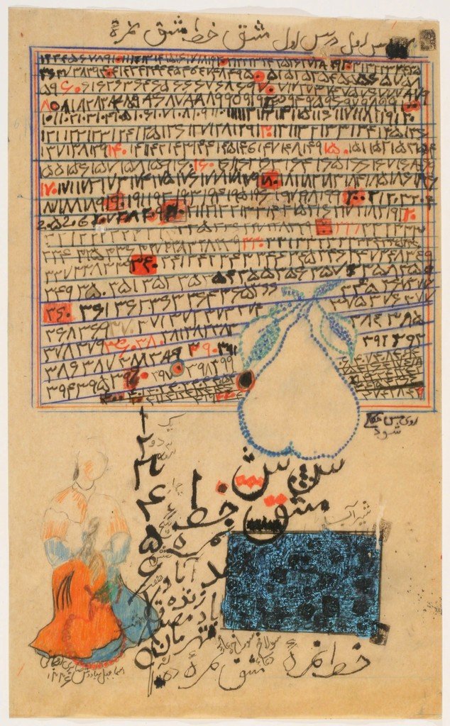 Siah Armajani, Dictionary of Numbers, 1957