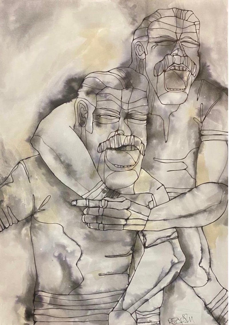 Reza Razm, Untitled, 2022