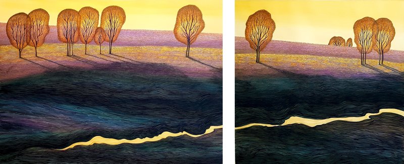 Arezoo Shahdadi, Flowing, 2023