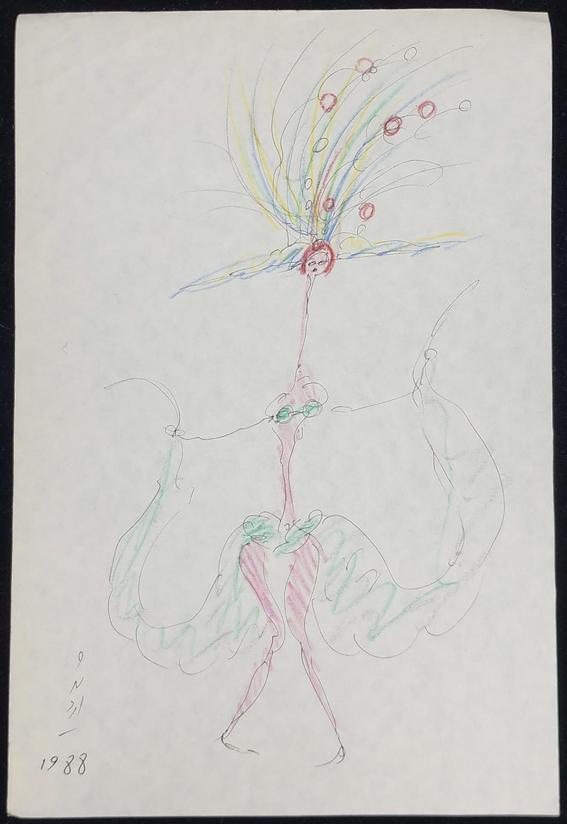 Ardeshir Mohassess, Untitled, 1988