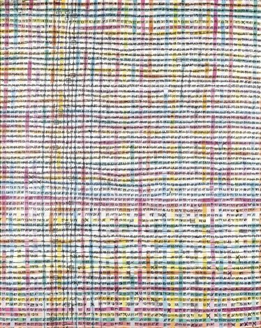 Charles Hossein Zenderoudi, Untitled, 1976