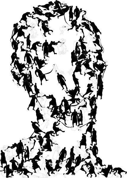Parastou Forouhar, Portraits II, 2014