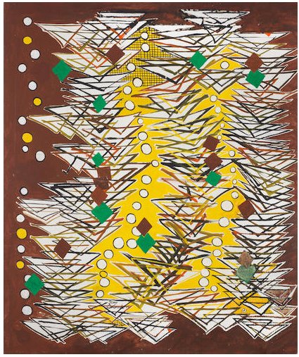 Charles Hossein Zenderoudi, Untitled, 1974