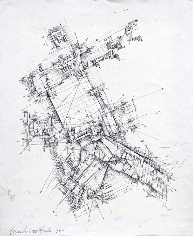 Massoud Arabshahi, Untitled, 1999