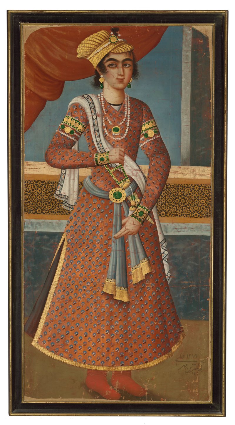 Mehrali Naghash Bashi, The Mughal Emperor Shah Jahan, 1804