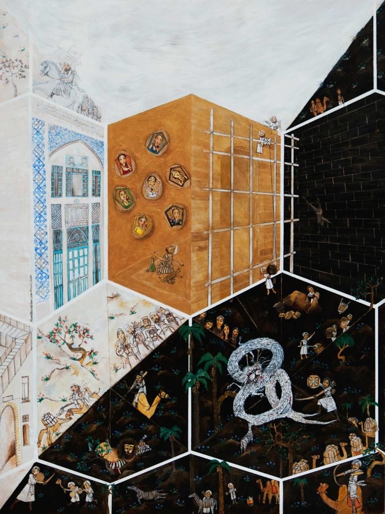 Homa Bazrafshan, Construction of Khavarnaq, 2011