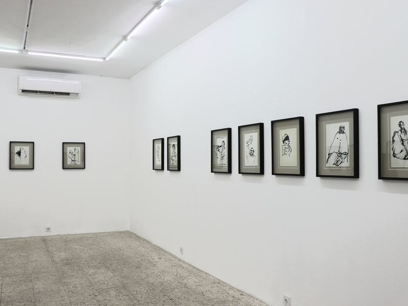Siah-Mashghs, installation view