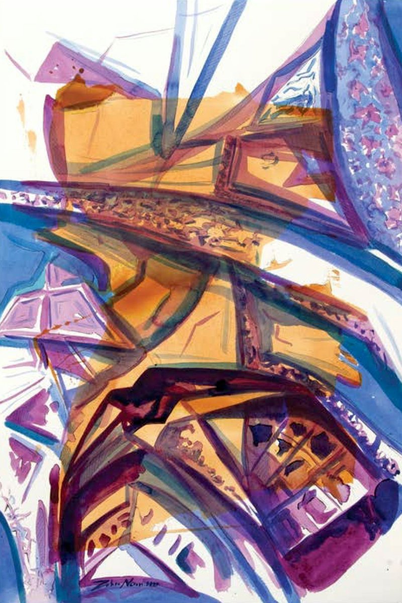 Zahra Nazari, Elements of Design #2, 2020