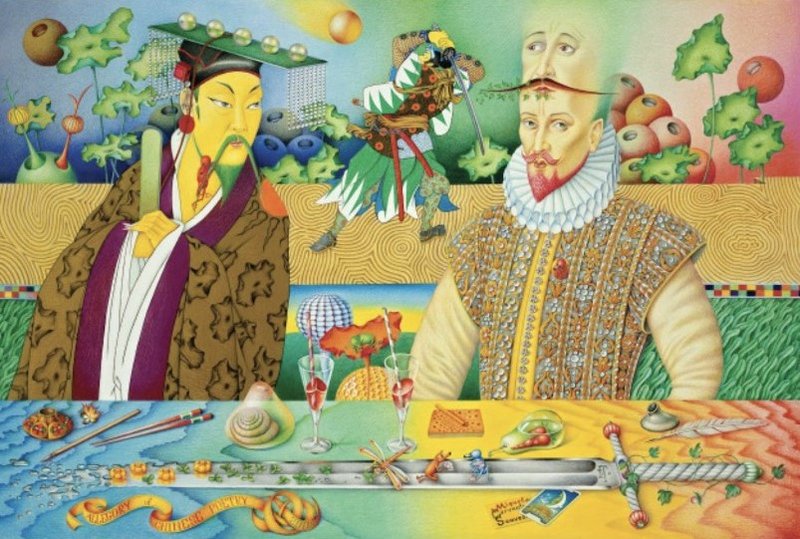 Igor Tulipanov, Servantes and Allegory of the Old Chinese Poetry, 2002