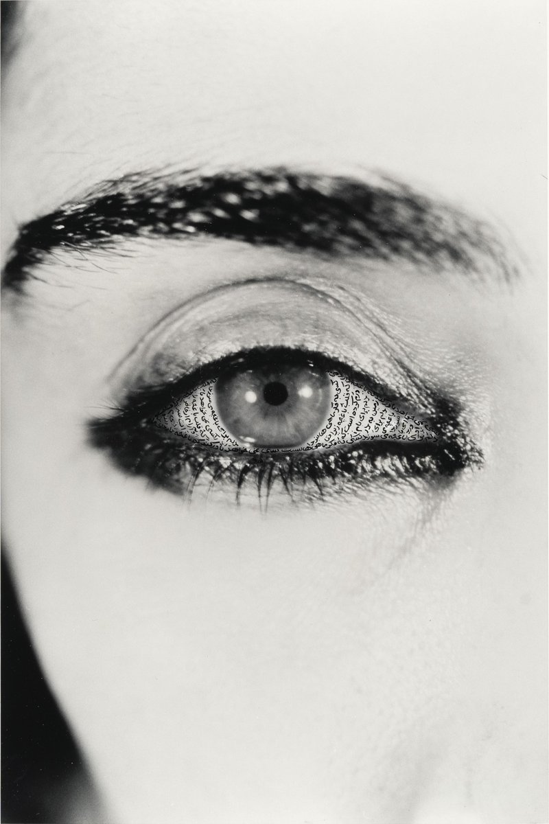 Shirin Neshat, Offered Eyes, 1993