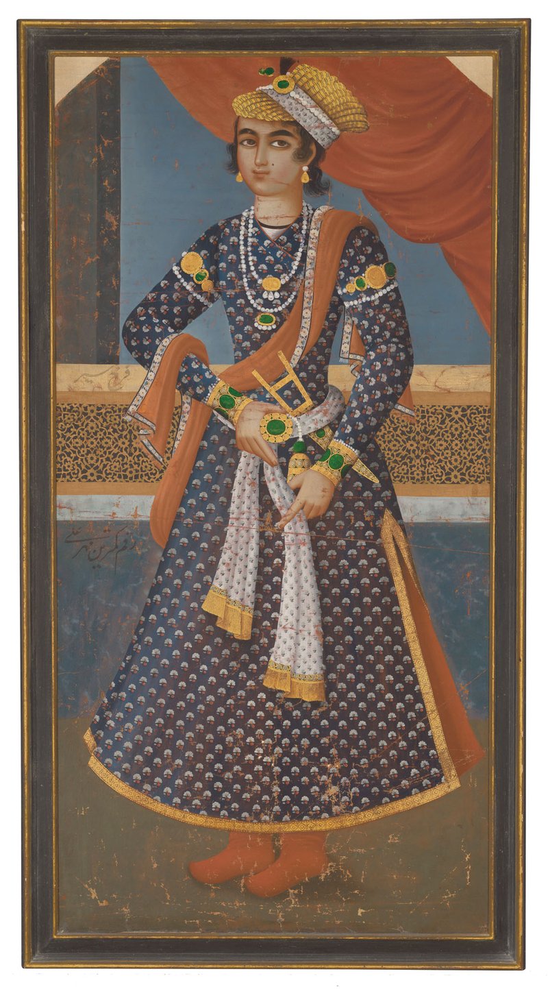 Mehrali Naghash Bashi, The Mughal Emperor Farrukh Siyar