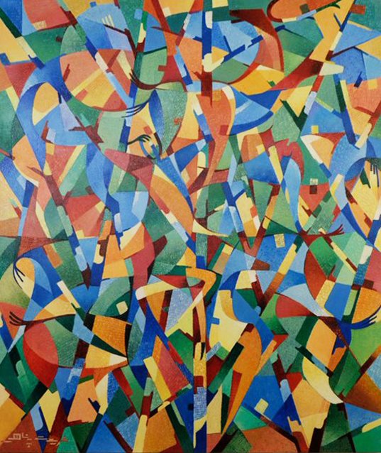 Seyed Asadollah Shariatpanahi, Gazelles-When The Sun Comes Up, 2018