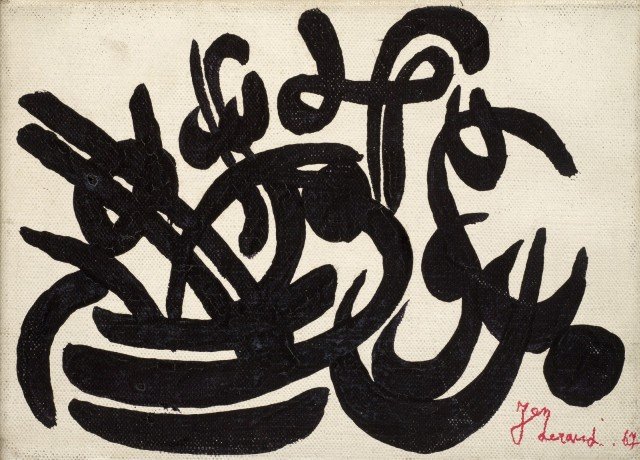 Charles Hossein Zenderoudi, Untitled, 1967