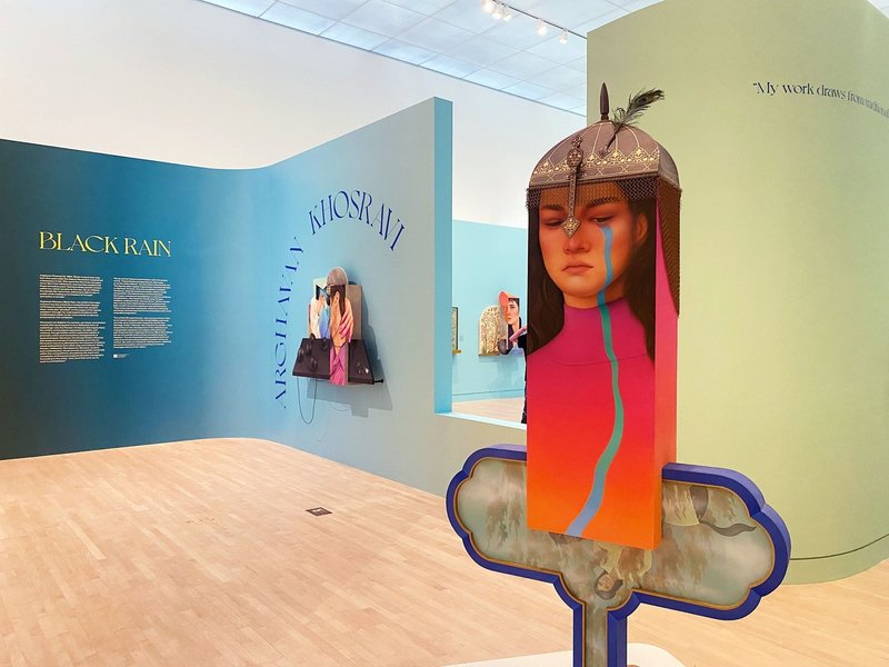 Black Rain, Installation view.