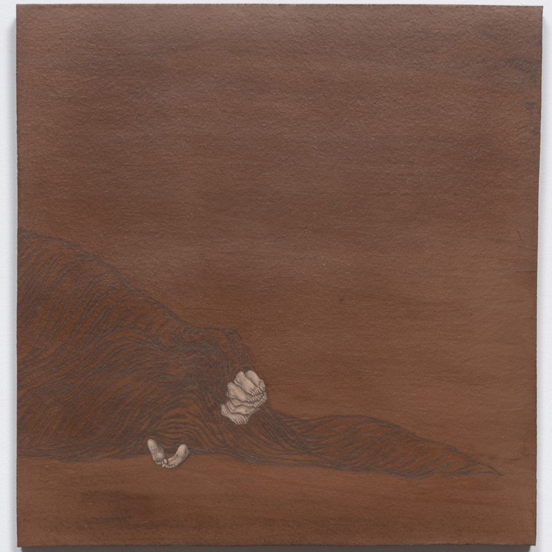 Roksana Pirouzmand, Like a Stream in the Mountains, Like Lava in a Volcano 2, 2024