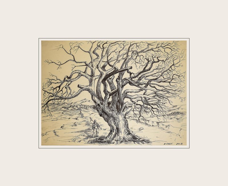 Mohsen Vaziri Moghaddam, Iranian Landscape, 1981