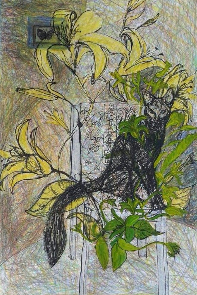 Maryam Farhang, Yellow Corner, 2018