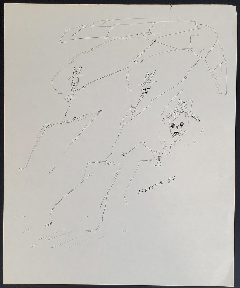 Ardeshir Mohassess, Untitled