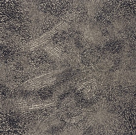 Charles Hossein Zenderoudi, LAL + TE, 1970