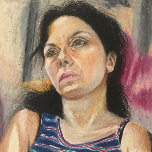 Mina Mohammadi Seresht, People in Front of Me 7, 2018