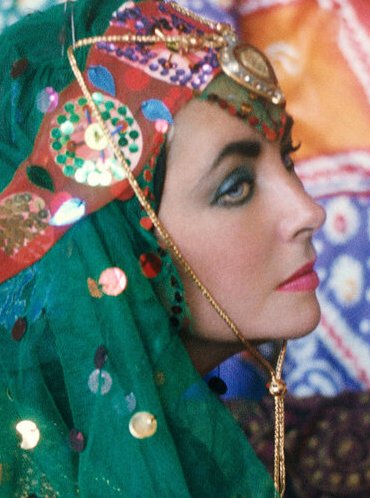 Firooz Zahedi, Elizabeth Taylor Dressed as an Odalisque II, 2011