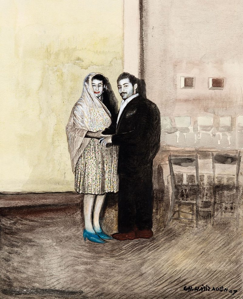 قاسم حاجی‌زاده، بدون عنوان، 1388