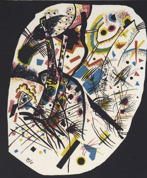 Wassily Kandinsky, Kleine Welten (Small Worlds) No.3, 1924