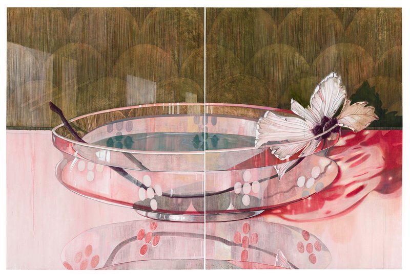 Niloofar Rahnama, White Lotus, 2025