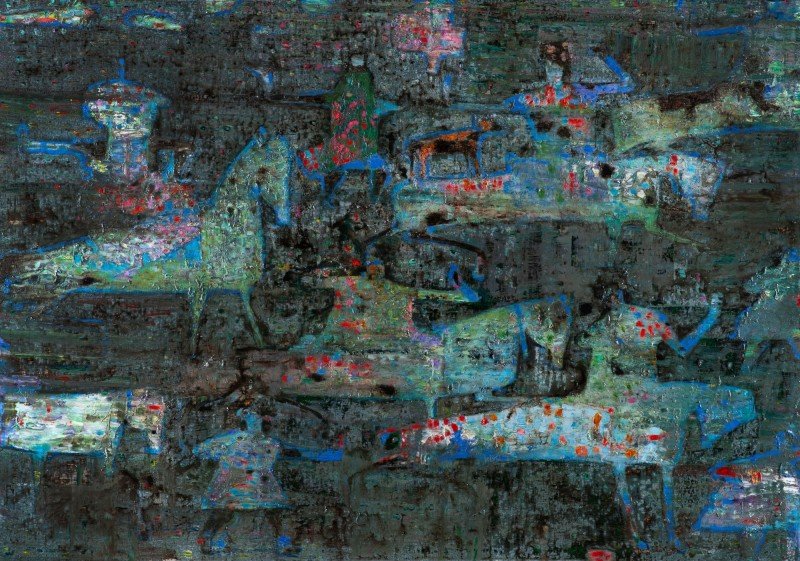 Reza Derakshani, Mud Hunt, 2017