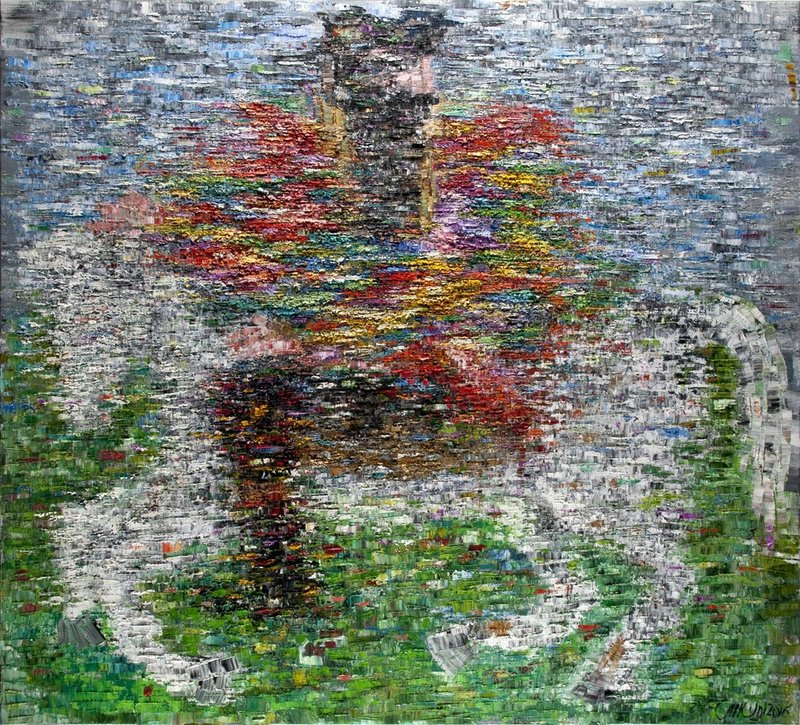 Roshanak Aminelahi, Warrior Riding, 2016
