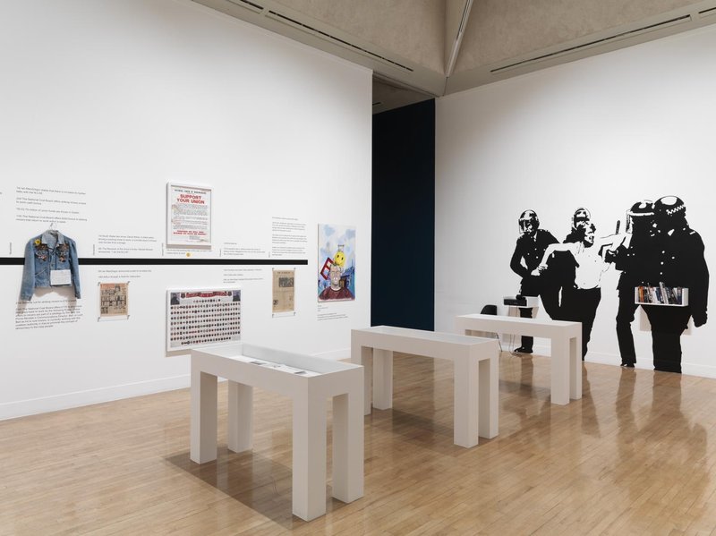 Installation view.