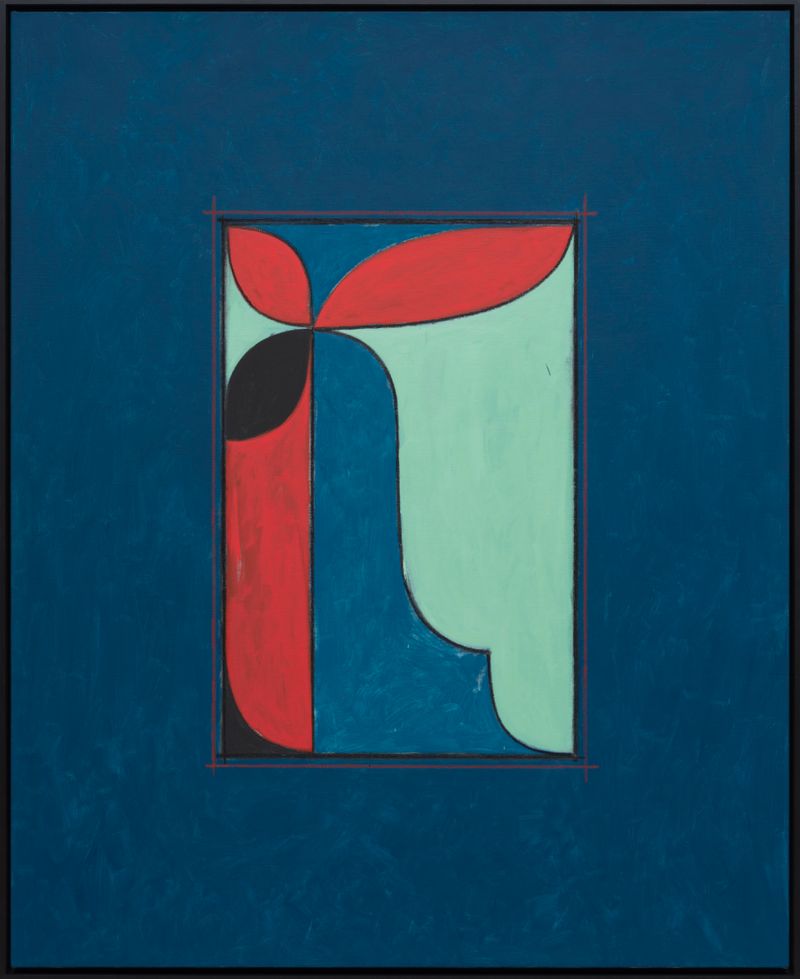 Kamrooz Aram, Untitled (Arabesque Composition), 2026